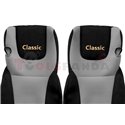 Seat covers Classic (grey, material velours, series CLASSIC) DAF XF 105, XF 106 10.12-