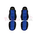 Seat covers Classic (blue, material velours, series CLASSIC) DAF 95 XF, CF 85, LF 45, LF 55, XF 105, XF 95 01.97-