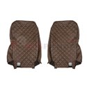 Seat covers - Elegance, Brown/champagne - DAF