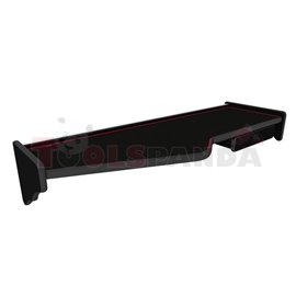 Cabin shelf (extra drawer under table top, long, double, with a drawer, colour: red, series: CLASSIC) SCANIA L,P,G,R,S, P,G,R,T 