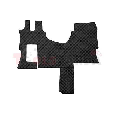 Floor mat F-CORE MERCEDES, on the whole floor, ECO-LEATHER, quantity per set 1 szt. (material - eco-leather, colour - black, cab