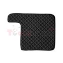 Floor mat F-CORE VOLVO, for central tunnel, ECO-LEATHER, quantity per set 1 szt. (material - eco-leather, colour - black, automa