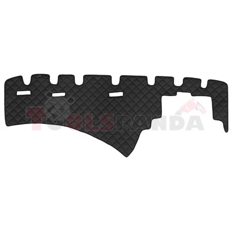 Dashboard mat (STREAMLINE cabin) black, ECO-leather, ECO-LEATHER RVI T 01.13-