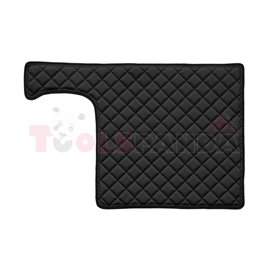 Floor mat F-CORE MAN, for central tunnel, ECO-LEATHER, quantity per set 1 szt. (material - eco-leather, colour - black) MAN TGX 