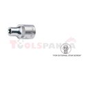 Socket E-TORX 1/4", E11, socket type: short, length 25mm