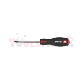 Screwdriver (star screwdriver) Phillips, character size: PH1, length: 80 mm, total length: 184 mm