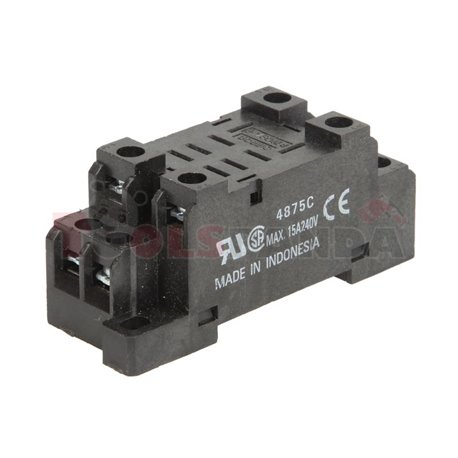 EVERT гнездо (фиксиране) PTF-08A, за реле LY2NJ / AC24 за EVERT