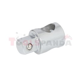 Adapter / reduction (3/8-1/2) inch, profile: adaptor for handle, short