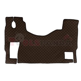 Floor mat F-CORE MERCEDES, on the whole floor, ECO-LEATHER, quantity per set 1 szt. (material - eco-leather, colour - champagne,