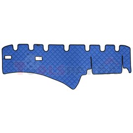 Dashboard mat blue, ECO-leather, ECO-LEATHER SCANIA L,P,G,R,S, P,G,R,T 03.04-