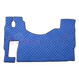 Floor mat F-CORE MERCEDES, on the whole floor, ECO-LEATHER, quantity per set 1 szt. (material - eco-leather, colour - blue, conv