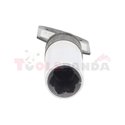 Ударна 6-стенна вложка 1/2”, метричен размер: 17mm HEX, дължина 88mm