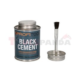 BLACK CEMENT 250ml лепило (EN) for repair with heating up