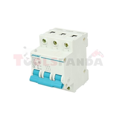 EVERT прекъсвач obwodu 3-fazowego DZ47-63 C16 /3P/do modelu EE-6254E/nr schematu