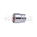 Socket 6-point 3/8", profile Hexagonal, socket type: short, length 30mm