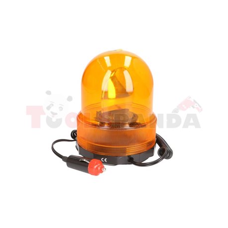 Emergency lamp (beacon) A5280, plastic, light bulb, with lighter socket wire (magnet, voltage 12 V)