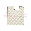 Floor mat F-CORE SCANIA, for central tunnel, ECO-LEATHER, quantity per set 1 szt. (material - eco-leather, colour - champagne, a