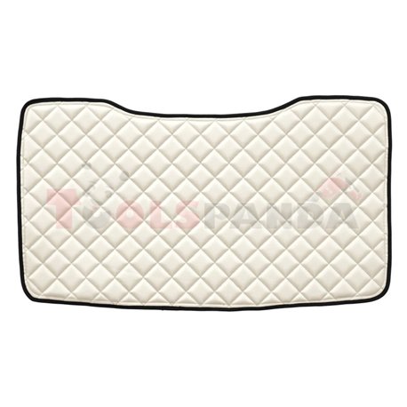 Floor mat F-CORE VOLVO, for central tunnel, ECO-LEATHER, quantity per set 1 szt. (material - eco-leather, colour - champagne) VO