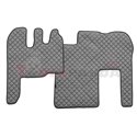 Floor mat F-CORE RENAULT, on the whole floor, ECO-LEATHER, quantity per set 2 szt. (material - eco-leather, colour - grey) RVI M