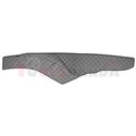 Dashboard mat (wide cabin 250 cm) grey, ECO-leather, ECO-LEATHER MERCEDES ACTROS MP4 / MP5 07.11-