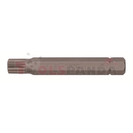 Insert bit SPLINE / XZN, character size: M10, pin size (metric): 10 mm, long, length: 75 mm