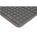 Floor mats (set, rubber, 2pcs, colour black, wide cab) MERCEDES ACTROS MP4 / MP5 07.11-