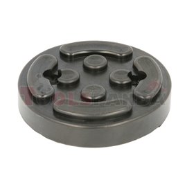 Rubber pad, for lift arms, quantity: 1 pcs, type: circle, for lift (Manufacturer): EVERT / LAUNCH / RP TOOLS / TWIN BUSCH