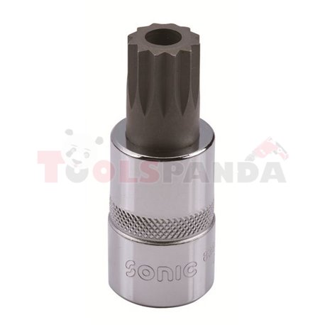 Бит вложка: размер на гнездо: 1/2", профил: SPLINE / XZN, размер на шлици 2: M16,