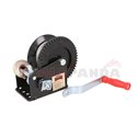 Portable winch towing 1133kg/2500lb rope type: steel