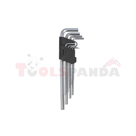 Hex key set, 9pcs (1,5-10mm)