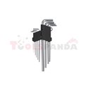 Hex key set, 9pcs (1,5-10mm)