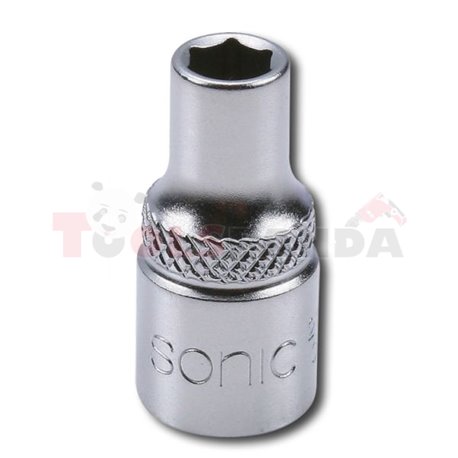 Вложка 6-стен, 1/4”, метричен размер: 8mm, тип: къс