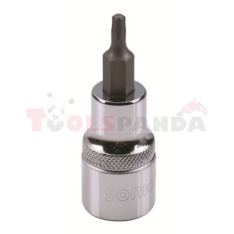 Бит вложка: размер на гнездо: 1/2", профил: TORX, размер на шлици 2: T20,