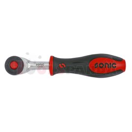 Ratchet handle 1/4", number of teeth: 52, length 165 mm (rotatable handle 360⁰)