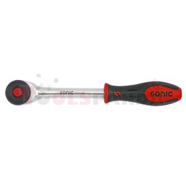 Ratchet handle 1/2", number of teeth: 52, length 277 mm (rotatable handle 360⁰)