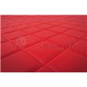 Floor mat F-CORE RENAULT, quantity per set 1 szt. (material - eco-leather, colour - red)