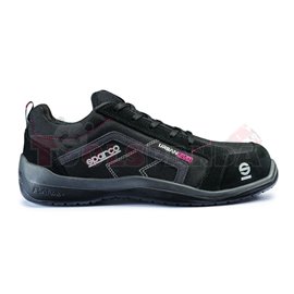 SPARCO Safety shoes model: URBAN EVO, size: 45, safety category: S1P, SRC, material: nylon/suede, colour: black/grey, shoe nose: