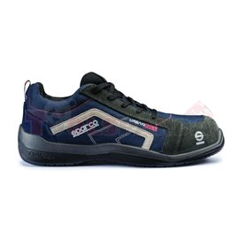 SPARCO Safety shoes model: URBAN EVO, size: 46, safety category: S1P, SRC, material: nylon/suede, colour: black/grey/navy blue, 