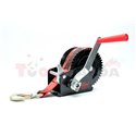 Portable winch towing 720kg/1600lb rope type: belt