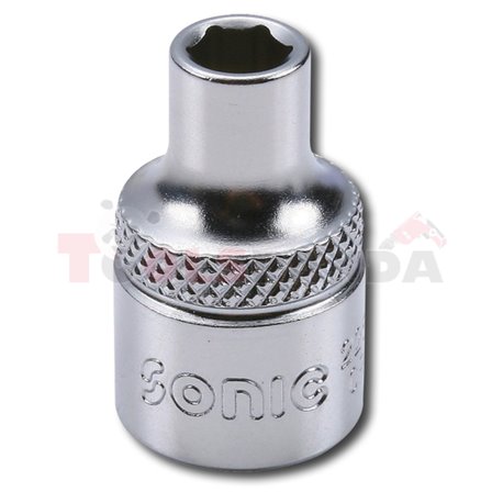 Вложка 6-стен, 3/8”, метричен размер: 10mm, тип: къс