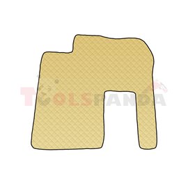 Floor mat F-CORE RENAULT, quantity per set 1 szt. (material - eco-leather, colour - champagne)