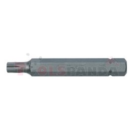 Insert bit TORX, character size: T25, pin size (metric): 10 mm, long, length: 75 mm