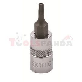 Bit 1/4", profile TORX Pentacle 8IPR, socket type: short, length 37mm, 5-angle