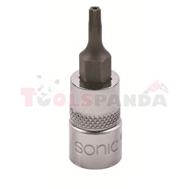 Bit 1/4", profile TORX Pentacle 10IPR, socket type: short, length 37mm, 5-angle