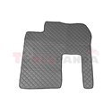 Floor mat F-CORE RENAULT, quantity per set 1 szt. (material - eco-leather, colour - grey)