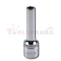 Вложка 6-стен, 1/2”, метричен размер: 13mm, тип: дълъг