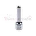 Вложка 6-стен, 1/2”, метричен размер: 13mm, тип: дълъг