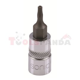 Bit 1/4", profile TORX Tamper T8H, socket type: short, length 37mm