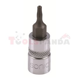 Bit 1/4", profile TORX Tamper T6H, socket type: short, length 37mm