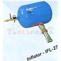 Unitrol IFL - 25 - устройство с въздух за помпане на гуми (Реактивна пълначка). Капацитет на резервоара: 25 литра.